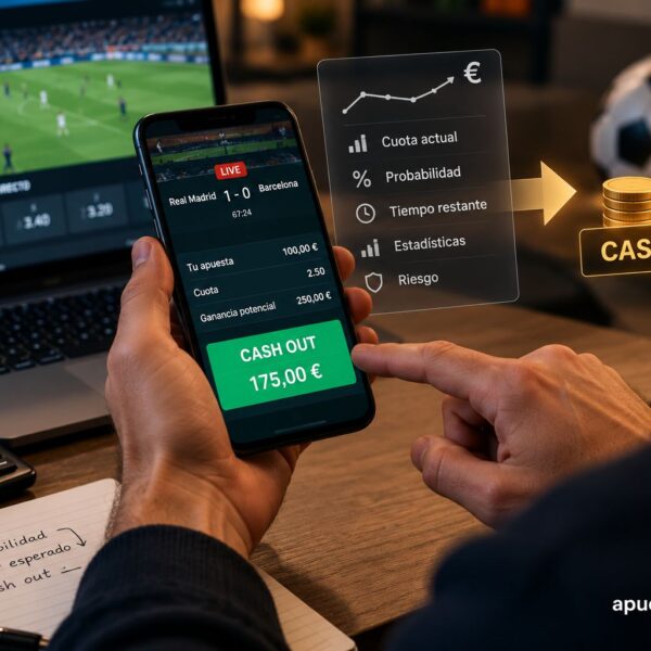 Qué es cash out y cómo calcula una casa de apuestas la cantidad que ofrece