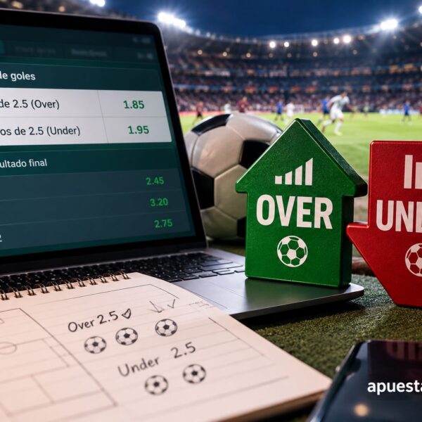 Qué significa over y under en las apuestas deportivas y cómo funciona